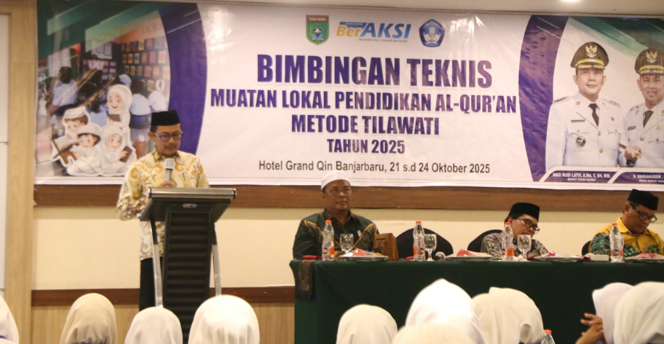 Pemkab Tanbu Gelar Bimtek Muatan Lokal Pendidikan Al-Qur’an Metode Tilawati